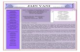 Jain Society of Greater Detroit Vir Samvat: 2541 Vikram Samvat: … · 2015-02-18 · Jain Study Class Corner, Pictures 10-11 JAINA update, January Gheeboli 12-13 JOY Update followed