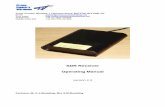 SDR Receiver Operating Manual - Cross Country Wireless · The Cross Country Wireless SDR Receiver is a compact high performance HF software defined radio receiver designed to be used