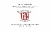 LORD BYNG SECONDARY SCHOOL Course...Grade 12 Ms. I. Birsan . Educational Counselling . To help students maximize their scholastic achievements and educational opportunities, we present