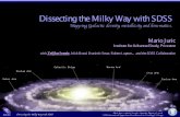 Milky Way Tomography with SDSSsdss2008.uchicago.edu/depot/juric-mario.pdf · Mario Juric , Saturday, August 16th, 2008. “SDSS International Symposium: From