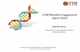 UTM Monthly Engagement (April 2015)...borang SKT bermula eLPPT berdasarkan keperluan RU-MyRA1 limpahan merintasi komponen (teaching, research and services) eLPPT berdasarkan MyRAII