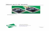 XBee® Wi-Fi RF Modules - Mouser ElectronicsThe XBee® Wi-Fi RF module provides wireless connectivity to end-point devices in 802.11 bgn networks. Using the 802.11 feature set, these