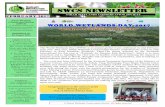 SWCS NEWSLETTER - Kota Kinabalu Wetland...SWCS NEWSLETTER SABAH WETLANDS CONSERVATION SOCIETY The World Wetlands Day (WWD) is an annual global event celebrated on 2nd February ...
