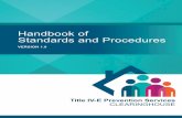 Handbook of Standards and Procedures Version 1...Sandra Jo Wilson, Cristofer S. Price, Suzanne E. U. Kerns, Samuel R. Dastrup, and Scott R. Brown Submitted to: Christine Fortunato