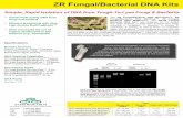 Simple, Rapid Isolation of DNA from Tough-To-Lyse Fungi & Bacteria Fungal... · 2016-05-17 · Simple, Rapid Isolation of DNA from Tough-To-Lyse Fungi & Bacteria Kit Input Sample