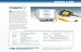 DV59 LED - Underwater Lights USA · warranty. Should your LED light and/or matching driver box prove defective during the warranty period, promptly contact Underwater Lights® USA,