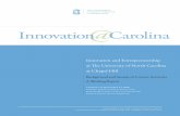 Innovation Carolina - Board of Trustees 110 Innovation Circle.pdf · innovation and entrepreneurship across the three missions of research, teaching, and service. To Members of the
