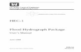 HEC-1 Flood Hydrograph Package · HEC-1 Flood Hydrograph Package User’s Manual June 1998 Hydrologic Engineering Center US Army Corps of Engineers 609 Second Street Davis, CA 95616