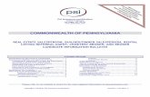 COMMONWEALTH OF PENNSYLVANIAlearnrealestate.com/wp-content/uploads/PSI-PA.pdfPSI licensure:certification (PSI) to conduct its examination program. PSI provides examinations through