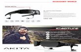 ACCESSORY WORLD · 2019-11-12 · ACCESSORY WORLD 56 DUTY FREE 87. NANOTEK 4K Action Camera The 4K Ultra HD action camera comes with a set of 19 accessories for the ultimate outdoor