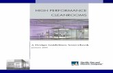 HIGH PERFORMANCE CLEANROOMS · Federal Standard 209B (superceded by ISO/DIS 14644) 7. National Environment Balancing Bureau, Procedural Standards for Certified Testing of Cleanrooms,