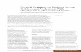 Physical Examination Findings Among Children and ......Physical Examination Findings Among Children and Adolescents With Obesity: An Evidence-Based Review Sarah Armstrong, MD,a Suzanne