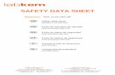 SAFETY DATA SHEET · VME (ppm) 1,8 ppm VLE (mg/m³) 2,5 mg/m³ VLE (ppm) 3 ppm Note (FR) Valeurs règlementaires contraignantes Germany - Occupational Exposure Limits (TRGS 900) TRGS