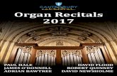 Organ Recitals 2017 - Canterbury Cathedral · 2017-12-21 · op. 7 (Six Pieces for Organ) Toccata and Fugue ‘The Wanderer’ Hymne d’action de grâce: Te Deum Toccata, Adagio