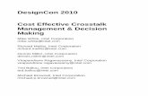 DesignCon 2010 Cost Effective Crosstalk Management & Decision Makings3.amazonaws.com/zanran_storage/ · 2012-04-30 · Cost Effective Crosstalk Management & Decision Making Mike White,