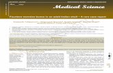 CASE REPORT • ANATOMY Medical Science MedicalScienceof department of anatomy, Shadan Institute of Medical Sciences, Teaching Hospital and Research Centre, Peerancheru, Hyderabad,