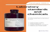 Laboratory standards and chemicals - onlinecas.com · manufactures and distributes modular metallic laboratory furniture „LABX“ (under the licence of ERLAB, D.F.S., France). A