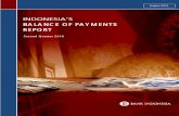 BALANCE OF PAYMENTS REPORT · The balance of payments developments in turn bolstered the official reserve assets. The official reserve asset position increased from USD107.5 billion