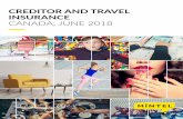 CREDITOR AND TRAVEL INSURANCE CANADA, JUNE 2018 · advanced analytics, artificial intelligence and machine learning, drones, telematics, usage-based insurance, etc. ... New Brunswick,
