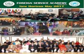 Table of Contents - Foreign Service Academy · Programme, Mr. Sajjad Haider Khan for their guidance and support in pung this edion together. I hope, this edion, would not only help
