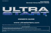 OWNER'S GUIDE - ultrastarters.comOWNER'S GUIDE TM FCC ID NOTICE This device complies with Part 15 of the FCC rules. Operation is subject to the following conditions: 1. This device