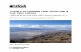 Geology of the Greenwater Range, and the Dawn of Death Valley, California · Geology of the Greenwater Range, and the Dawn of Death Valley, California Field Guide for the Death Valley
