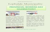 Newsletter August 2017 Volume 3, Issue 2 Lephalale ... Newsletter.pdf · Newsletter August 2017 Volume 3, Issue 2 A vibrant city and the energy hub Addressing both communities, the