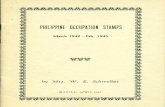 ALL RIGHTS RESERVED - theipps.infoPROVISIONAL ISSUES. overprinted or surcharged on Philippine stamps of 1936 - 1941. 1. 2c Dakota grepn (iY!arch. 4, 1942) a. bright yellow-green First