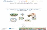 city region food system toolkit tool/example · Agricultural Coordinators (DACOs), Ministry of Lands, Natural Resources and Environmental Protection, and local councils. Other sources