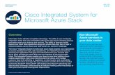 Cisco Integrated System for Microsoft Azure Stack Solution ... · simplifies system management, provides for single-source support, and helps avoid unforeseen product roadmap issues.