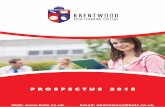 PROSPECTUS 2015 - Open Objects Software Ltd · • Profit and Loss Accounts • Balance Sheet • Cash Flow Statements • Budgeting • Variance Analysis • Ratio Analysis • Financial