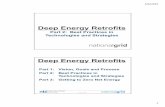 Deep Energy Retrofits - Home - New Buildings Institute · 1.Understand the relationship between deep energy retrofits and code requirements 2. Understand opportunities to use deep
