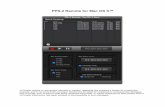 PPS-2 Remote Software for Mac OS X™...PPS-2 Remote for Mac OS X JLCooper makes no warranties, express or implied, regarding this software’s ﬁtness for a particular purpose, and