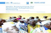 Skills Assessment for National Adaptation Planning sanap 2015.pdfthe knowledge and skills base that they collectively represent. National skills assessments for adaptation planning