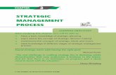 STRATEGIC MANAGEMENT PROCESSs3-ap-southeast-1.amazonaws.com/...3__Strategic_Management_Process.pdf · PROCESS After studying this chapter, you will be able to: Have a basic knowledge
