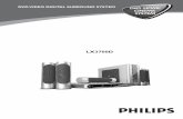 Philips - DVD VIDEO DIGITAL SURROUND SYSTEM …...DVD VIDEO DIGITAL SURROUND SYSTEM LX3700D 2 Important Note Important notes for users in the U.K. Mains plug This apparatus is fitted