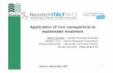 Application of iron nanoparticle to wastewater treatment NANOTECHITALY2012.pdf · Application of iron nanoparticle to wastewater treatment Mauro Zanette – Lecher Ricerche & Analisi