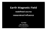 Earth Magnetic Field · 2018-05-18 · • When a wire that carries electric current is exposed to a magnetic field, a Motion Force is generated on the wire that is proportionate