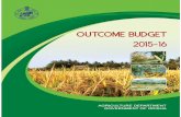 outcome budget 2016 - Finance Department...Agricultural Promotion and Investment Corporation of Odisha Ltd. (APICOL). Odisha Agro Industries Corporation (OAIC) Ltd. Odisha State Cashew