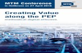 Creating Value along the PEP · bird discount now! Recommended Hotels Rooms are available at the following hotels on 26 April 2018 for those attending the MTM Conference. Please book