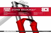 2019 BoXXer - SRAM · 5 5 + 5 mm 4 Install the fork into the frame, and install the upper crown onto the steerer tube and upper tubes. Do not tighten any of the crown bolts.