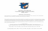 Student Handbook Umatilla High School (UHS) 2016-2017 · The material covered within this student handbook is intended as a method of communicating to students ... Mathematics –