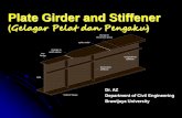 Plate Girder and Stiffener - Universitas Brawijaya · Plate Girder and Stiffener (Gelagar Pelat dan Pengaku) Dr. AZ Department of Civil Engineering Brawijaya University . Introduction