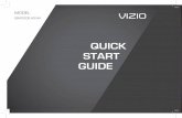 QUICK START GUIDE - Viziocdn.vizio.com/documents/downloads/accessories/SB4020E-A0/...pACKAGE CONtENtS MODEL SB4021E-A0 VIZIO QUICK START GUIDE Cables may vary slightly from those shown.