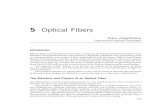 5 Optical Fibers · 116 Chapter 5 Optical Fibers wavelength. The basic material used in the manufacture of optical ﬁ bers is vitreous silica dioxide (SiO 2), but to achieve the