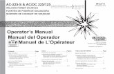 Operato s Manual Manual del Operador Manuel de L rcomargroup.com/Content/files/pdf/MANUAL-OPERADOR-K1170-K11297.pdf · Lea y entienda los siguientes mensajes de seguridad. Para más