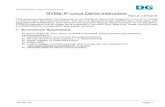 dg nvmeip linux instruction intel endg_nvmeip_linux_instruction_intel_en.doc 19-Feb-18 Page 1 NVMe-IP Linux Demo Instruction Rev1.0 19-Feb-18 This document describes the instruction