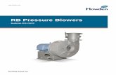 RB Pressure Blowers - American Fan CompanyRB pressure blower RB Pressure Blower.docx Page 7 of 13 Arrangements Arrangement 1 The fan wheel is overhung with both bearings mounted on