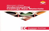 Understanding Coatings Raw Materials - daryatamin.com · a wide range of these raw materials, from relatively inexpensive minerals to high performance polymers and pigments to highly