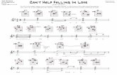 tedgreene.com · "Can 't Help Falling in Love " - Ted Greene Arrangement p. 3 nun take lana love whole life urn can't with 22 Take Inn too, 27 help you. my hand, ing for fall "Can't